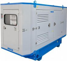 ЭД-60-Т400-РПМ2 с шумоизоляцией на шасси с АВР