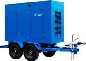 АД-30С-Т400-1РМ7 на прицепе